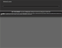 Tablet Screenshot of lnked.com